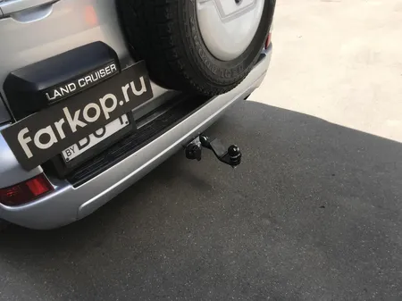 Фаркоп Лидер Плюс для Toyota Land Cruiser Prado J120 2002-2009 T123-AE в Ярославль