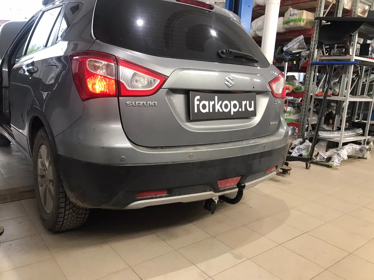 Фаркоп Лидер Плюс для Suzuki SX4 (S-cross) 2013- S405-A в Ярославль Фаркоп Лидер Плюс для Suzuki SX4 (S-cross) 2013- S405-A в Ярославль