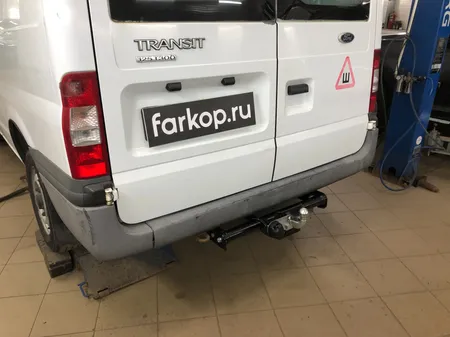 Фаркоп Лидер Плюс для Ford Transit (фургон) 2000-2014, (для а/м со ступенькой, без ступеньки) F116-F в Ярославль