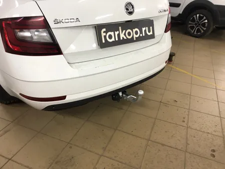 Фаркоп Лидер Плюс для Skoda Octavia (лифтбек) 2013-2020 Арт. S108-BA S108-BA в Ярославль