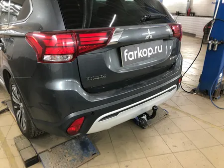Фаркоп Лидер Плюс для Mitsubishi Outlander 2012-2022 M113-A в Ярославль