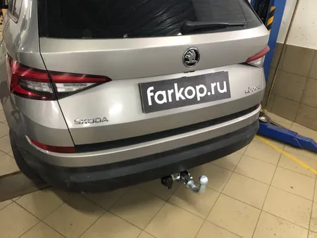 Фаркоп Лидер Плюс для Skoda Kodiaq 2017- V123-BA в Ярославль