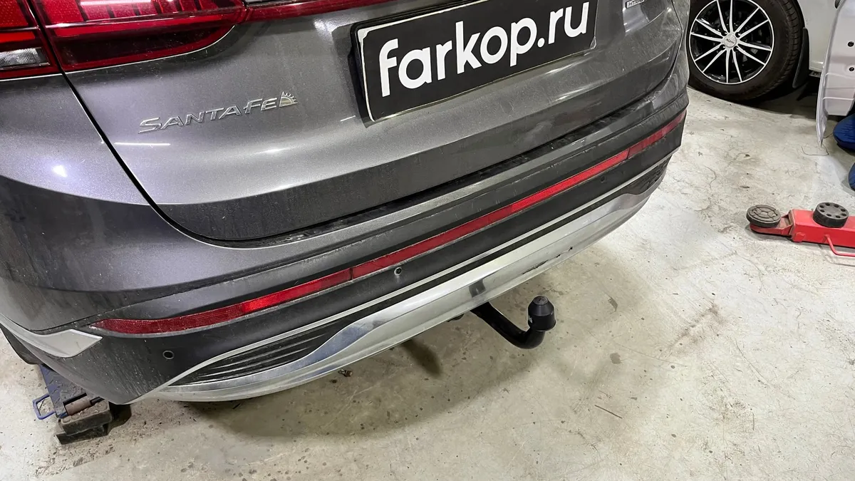 Фаркоп Galia для Hyundai Santa Fe 2020-2024 K050V в Ярославль
