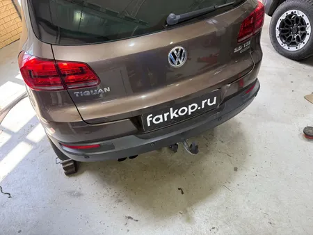 Фаркоп Galia для Volkswagen Tiguan 2007-2016 V069A в Ярославль