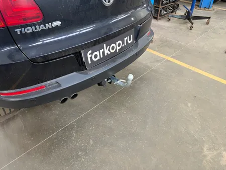 Фаркоп Лидер Плюс для Volkswagen Tiguan 2007-2017 V123-BA в Ярославль