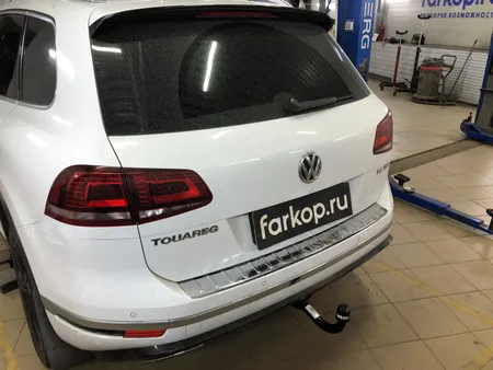 Фаркоп Oris для Volkswagen Touareg 2010-2018, кроме R-Line 3555-D2 в Ярославль