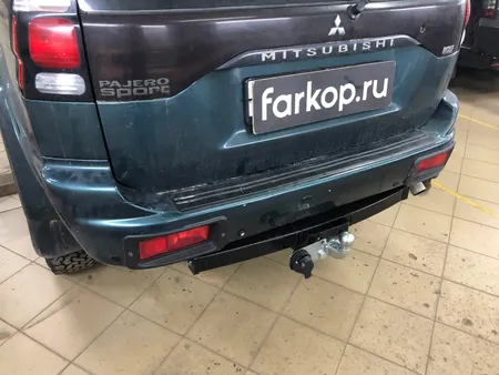 Фаркоп Лидер Плюс для Mitsubishi Pajero Sport 1998-2008 M107-F в Ярославль