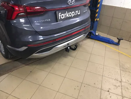 Фаркоп Oris для Hyundai Santa Fe 2020-2024 6768-A в Ярославль